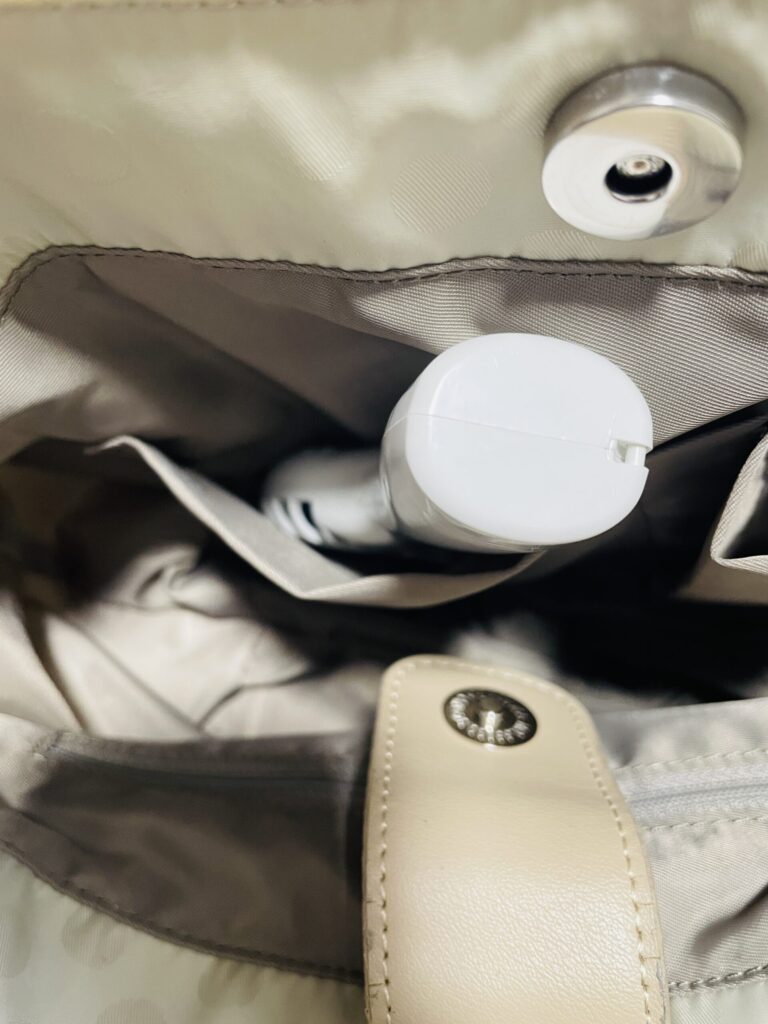 邪魔にならないハンディファン