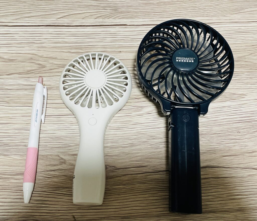 薄型スリムハンディファン